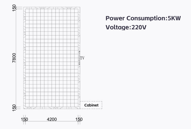 Jumping LED light Grid Images