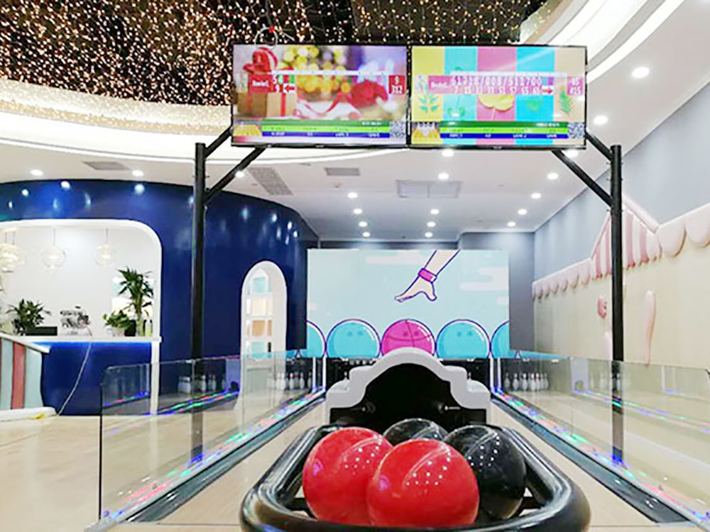 Mini bowling equipment